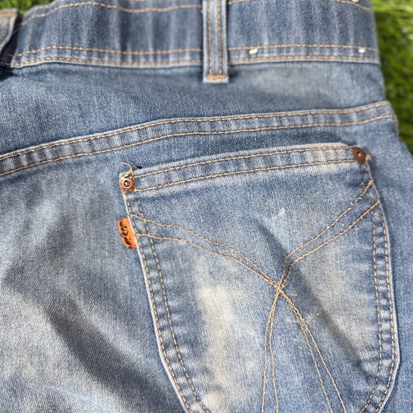 Vintage 80s Levi’s 530 Jeans Made in USA Men’s W38 L29 Light Wash Straight Leg - Picture 6 of 8